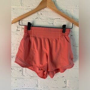 Lululemon Hotty Hot shorts. Size 4. 2.5 inch inseam.